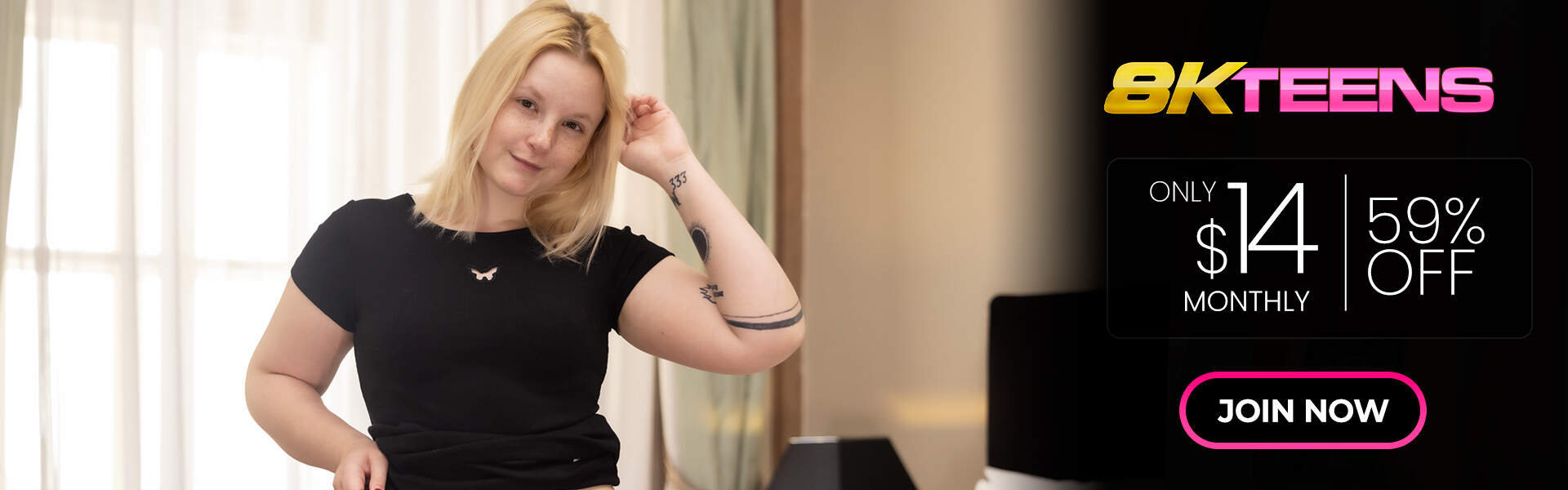 Advertisement banner for Teen Fidelity