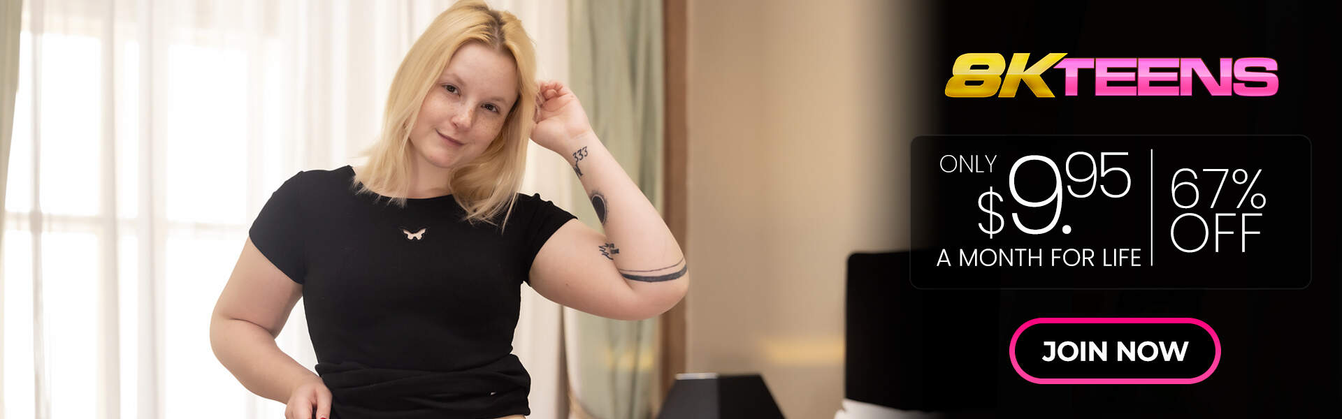 Advertisement banner for Teen Fidelity